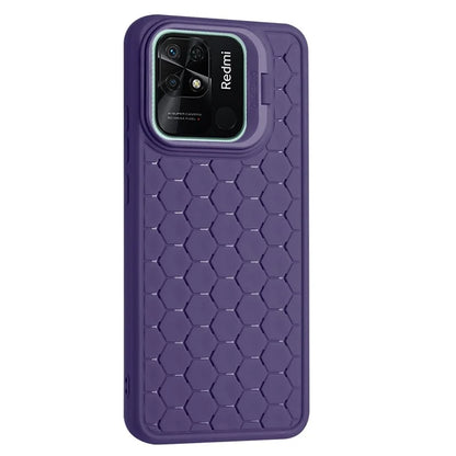 For Xiaomi Redmi 10C 4G Heat Dissipation Case TPU Phone Cover with Invisible Kickstand
