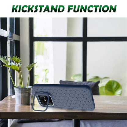 For Xiaomi Redmi 10C 4G Heat Dissipation Case TPU Phone Cover with Invisible Kickstand