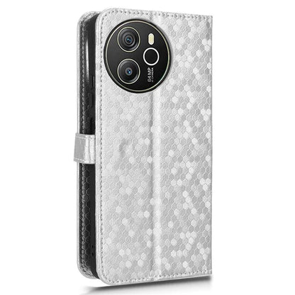 For Blackview Shark 8 / Oscal Tiger 12 Case Dot Pattern PU Leather Phone Cover Magnetic Clasp Stand