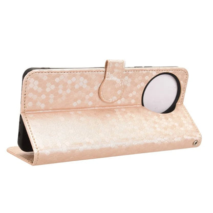 For Blackview Shark 8 / Oscal Tiger 12 Case Dot Pattern PU Leather Phone Cover Magnetic Clasp Stand