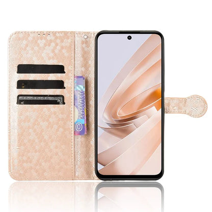 For Xiaomi Redmi 13 4G / Redmi Note 13R 5G / Poco M6 4G Case Wallet Leather Phone Cover Dot Pattern