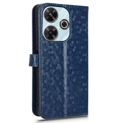 For Xiaomi Redmi 13 4G / Redmi Note 13R 5G / Poco M6 4G Case Wallet Leather Phone Cover Dot Pattern