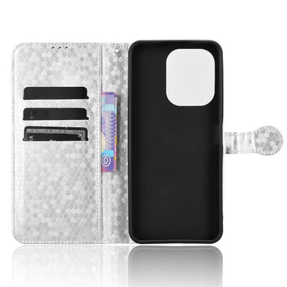 For Xiaomi Redmi 13 4G / Redmi Note 13R 5G / Poco M6 4G Case Wallet Leather Phone Cover Dot Pattern