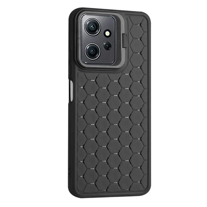 For Xiaomi Redmi Note 12 4G Case Heat Dissipation Kickstand TPU Phone Cover