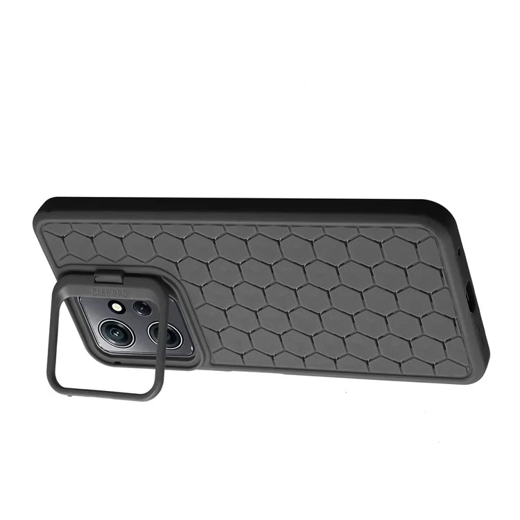 For Xiaomi Redmi Note 12 4G Case Heat Dissipation Kickstand TPU Phone Cover