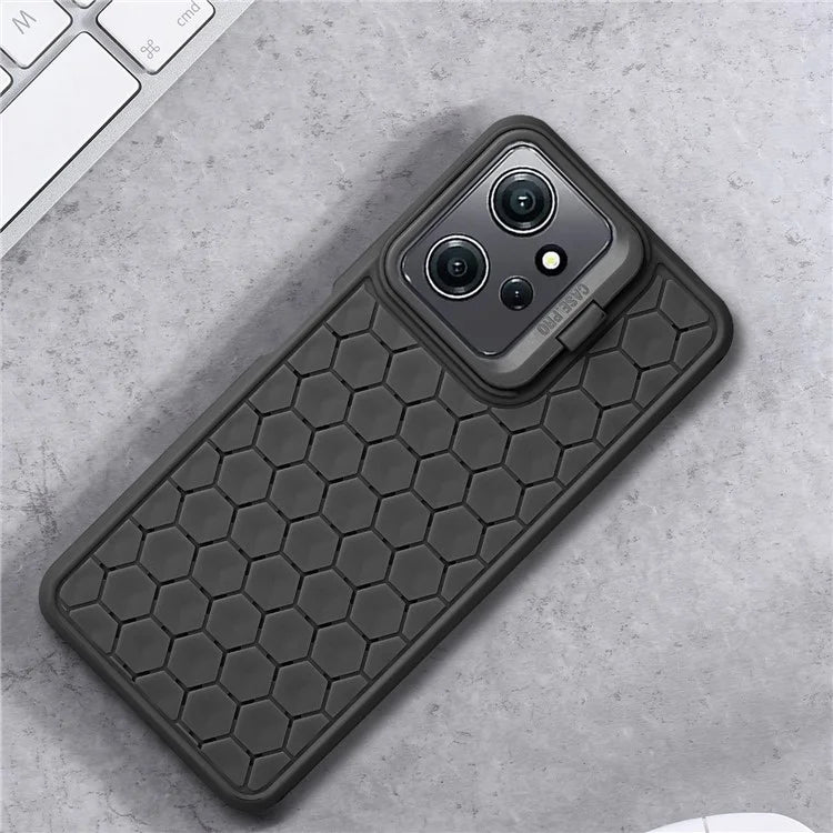 For Xiaomi Redmi Note 12 4G Case Heat Dissipation Kickstand TPU Phone Cover