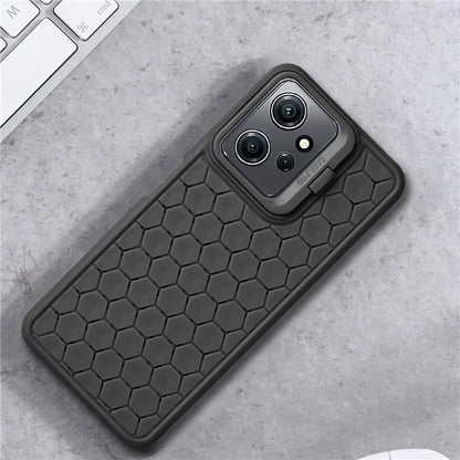 For Xiaomi Redmi Note 12 4G Case Heat Dissipation Kickstand TPU Phone Cover