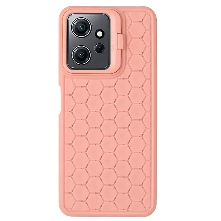 For Xiaomi Redmi Note 12 4G Case Heat Dissipation Kickstand TPU Phone Cover