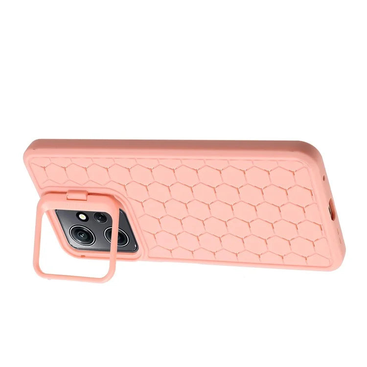 For Xiaomi Redmi Note 12 4G Case Heat Dissipation Kickstand TPU Phone Cover