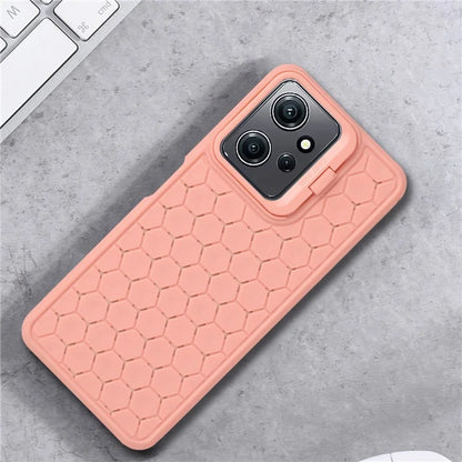 For Xiaomi Redmi Note 12 4G Case Heat Dissipation Kickstand TPU Phone Cover