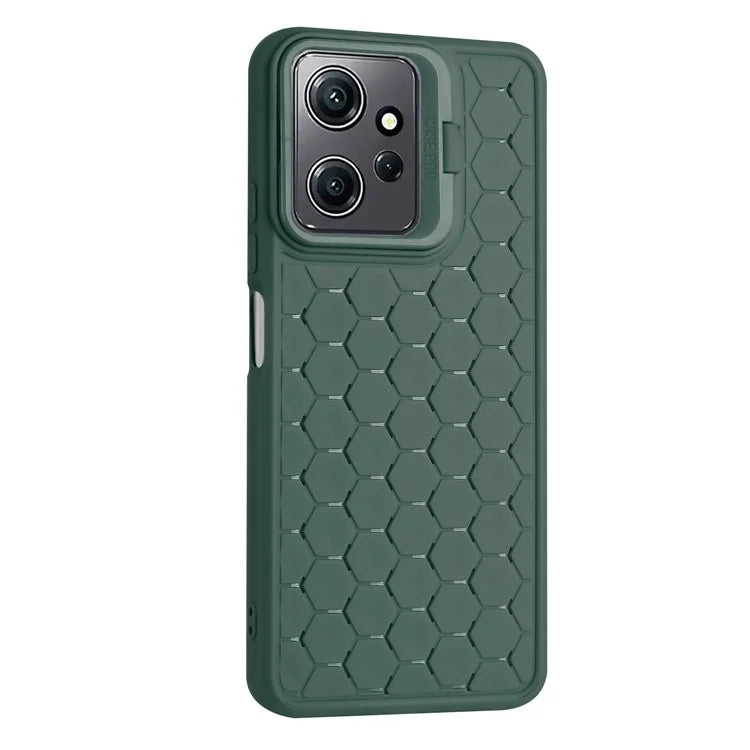 For Xiaomi Redmi Note 12 4G Case Heat Dissipation Kickstand TPU Phone Cover