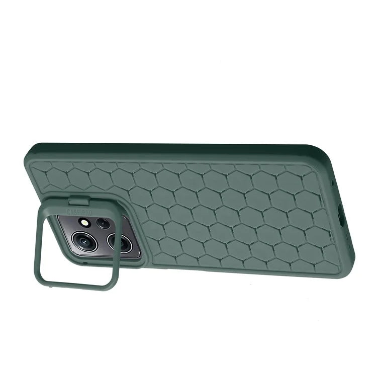 For Xiaomi Redmi Note 12 4G Case Heat Dissipation Kickstand TPU Phone Cover