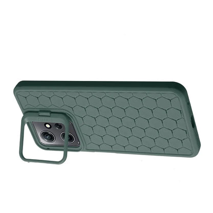 For Xiaomi Redmi Note 12 4G Case Heat Dissipation Kickstand TPU Phone Cover