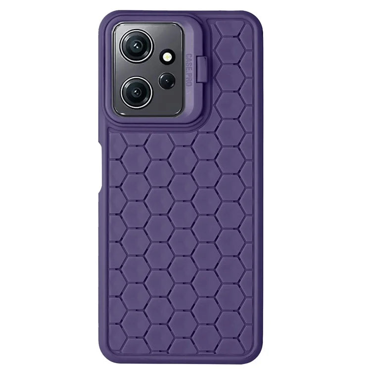 For Xiaomi Redmi Note 12 4G Case Heat Dissipation Kickstand TPU Phone Cover
