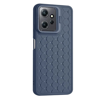 For Xiaomi Redmi Note 12 4G Case Heat Dissipation Kickstand TPU Phone Cover