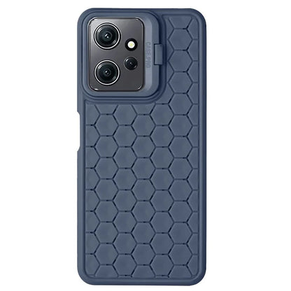 For Xiaomi Redmi Note 12 4G Case Heat Dissipation Kickstand TPU Phone Cover