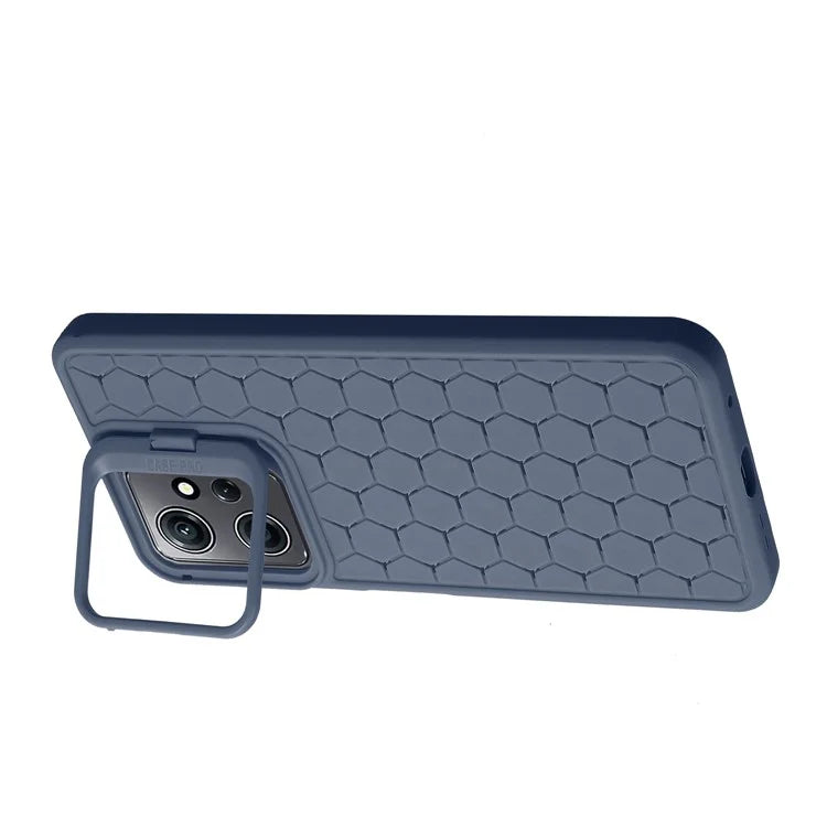 For Xiaomi Redmi Note 12 4G Case Heat Dissipation Kickstand TPU Phone Cover
