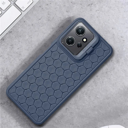 For Xiaomi Redmi Note 12 4G Case Heat Dissipation Kickstand TPU Phone Cover
