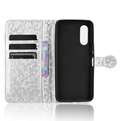 For Fujitsu Arrows We2 F-52E Case Dot Pattern Anti-Drop PU Leather Phone Cover