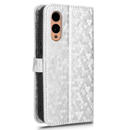 For Fujitsu Arrows We2 F-52E Case Dot Pattern Anti-Drop PU Leather Phone Cover