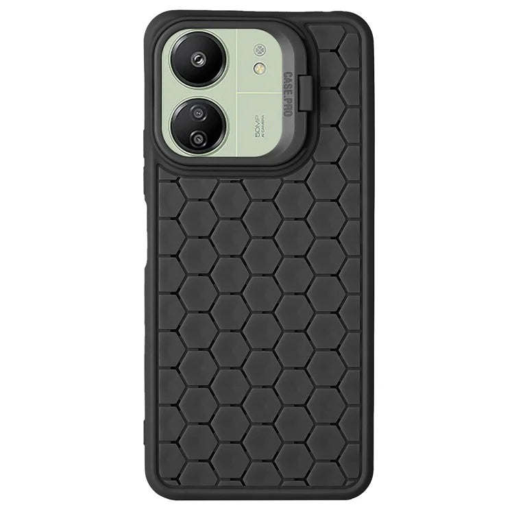 For Xiaomi Redmi 13C 4G / 13C 5G / 13R 5G / Poco M6 5G / Poco C65 4G TPU Phone Case Kickstand