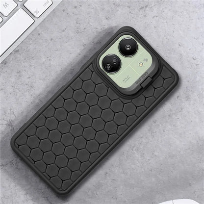 For Xiaomi Redmi 13C 4G / 13C 5G / 13R 5G / Poco M6 5G / Poco C65 4G TPU Phone Case Kickstand