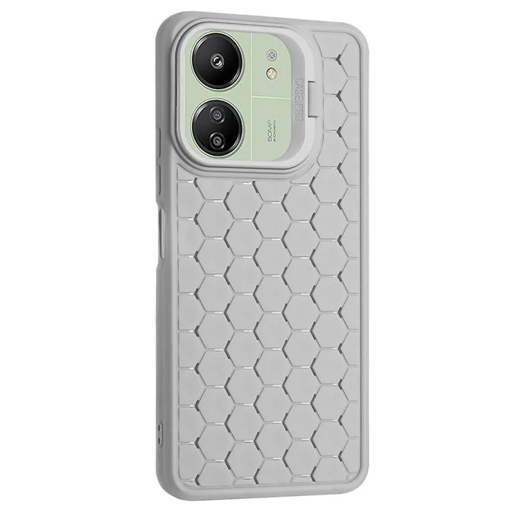 For Xiaomi Redmi 13C 4G / 13C 5G / 13R 5G / Poco M6 5G / Poco C65 4G TPU Phone Case Kickstand