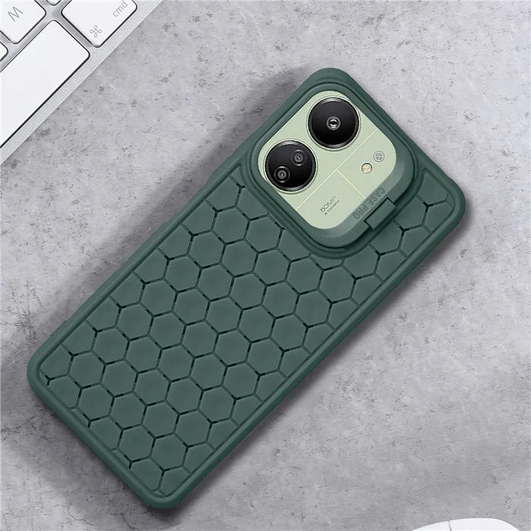 For Xiaomi Redmi 13C 4G / 13C 5G / 13R 5G / Poco M6 5G / Poco C65 4G TPU Phone Case Kickstand