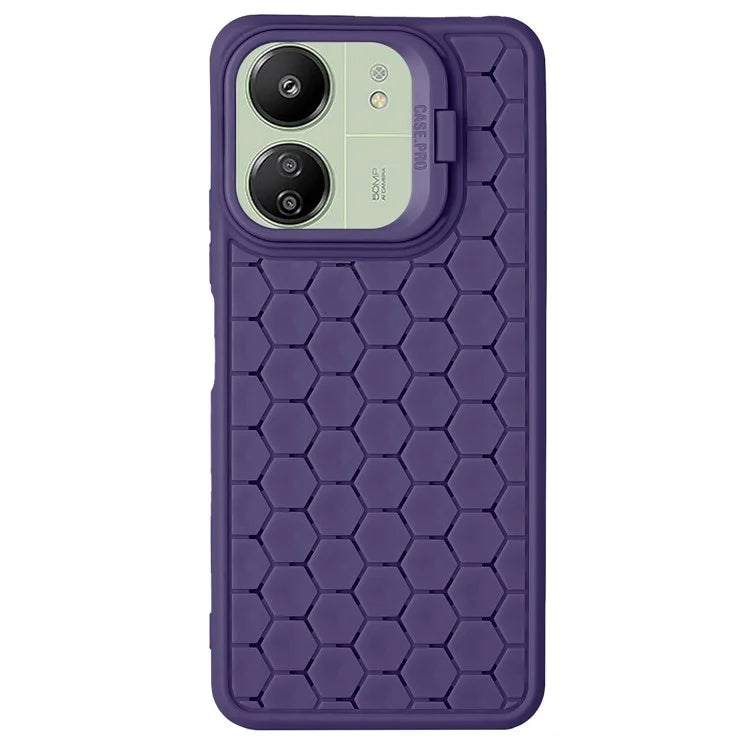 For Xiaomi Redmi 13C 4G / 13C 5G / 13R 5G / Poco M6 5G / Poco C65 4G TPU Phone Case Kickstand