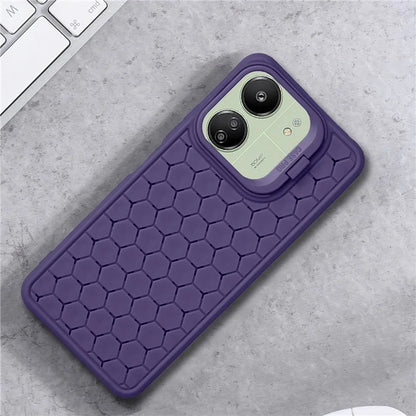 For Xiaomi Redmi 13C 4G / 13C 5G / 13R 5G / Poco M6 5G / Poco C65 4G TPU Phone Case Kickstand