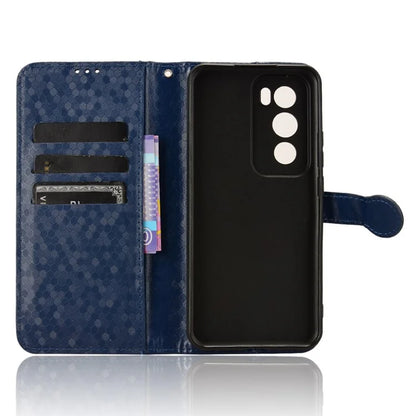For Oppo Reno12 Pro 5G (Global) Case Dot Pattern Leather Phone Cover Magnetic Clasp Protect