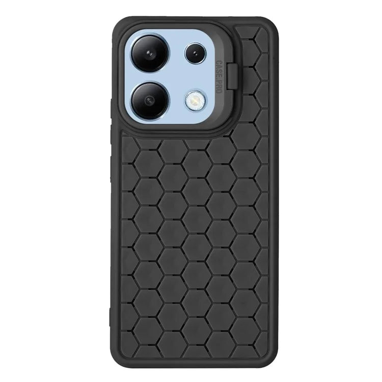 For Xiaomi Redmi Note 13 4G Case Kickstand TPU Phone Cover Heat Dissipation Breathable