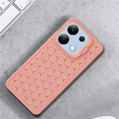 For Xiaomi Redmi Note 13 4G Case Kickstand TPU Phone Cover Heat Dissipation Breathable