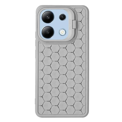For Xiaomi Redmi Note 13 4G Case Kickstand TPU Phone Cover Heat Dissipation Breathable