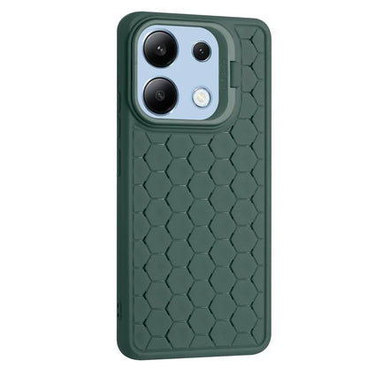 For Xiaomi Redmi Note 13 4G Case Kickstand TPU Phone Cover Heat Dissipation Breathable