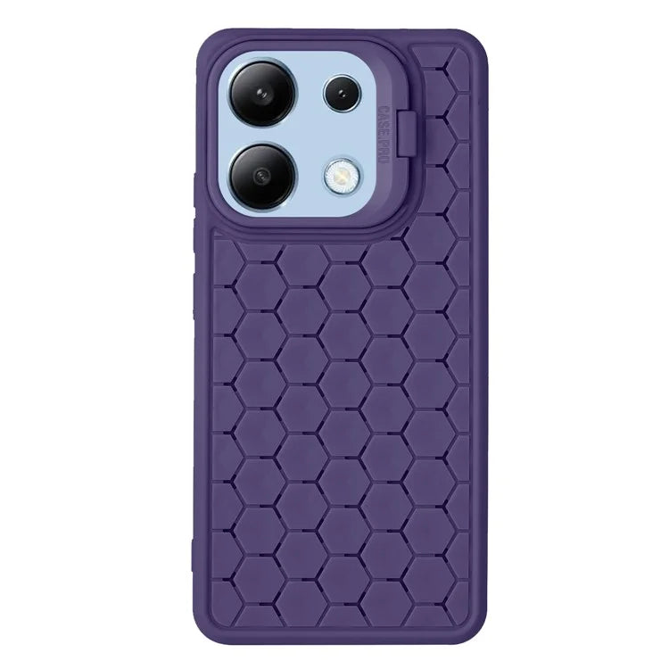 For Xiaomi Redmi Note 13 4G Case Kickstand TPU Phone Cover Heat Dissipation Breathable