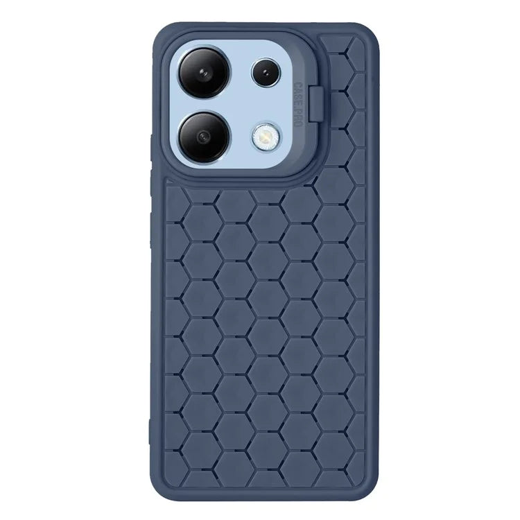 For Xiaomi Redmi Note 13 4G Case Kickstand TPU Phone Cover Heat Dissipation Breathable