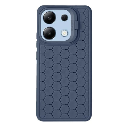 For Xiaomi Redmi Note 13 4G Case Kickstand TPU Phone Cover Heat Dissipation Breathable