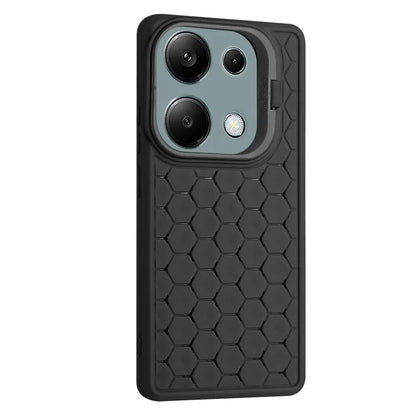 For Xiaomi Redmi Note 13 Pro 4G / Poco M6 Pro 4G Case Kickstand Heat Dissipation TPU Back Cover