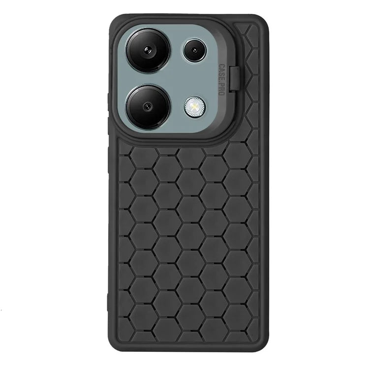 For Xiaomi Redmi Note 13 Pro 4G / Poco M6 Pro 4G Case Kickstand Heat Dissipation TPU Back Cover