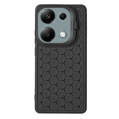 For Xiaomi Redmi Note 13 Pro 4G / Poco M6 Pro 4G Case Kickstand Heat Dissipation TPU Back Cover
