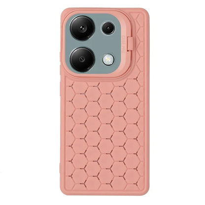 For Xiaomi Redmi Note 13 Pro 4G / Poco M6 Pro 4G Case Kickstand Heat Dissipation TPU Back Cover