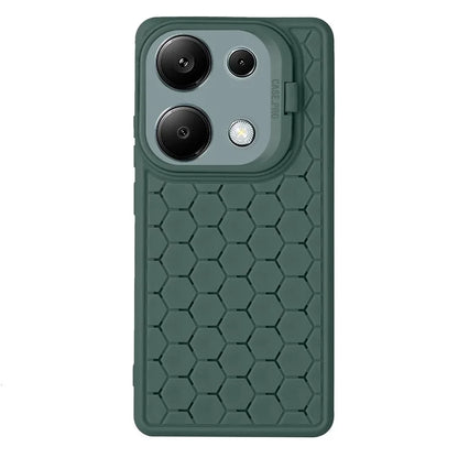 For Xiaomi Redmi Note 13 Pro 4G / Poco M6 Pro 4G Case Kickstand Heat Dissipation TPU Back Cover