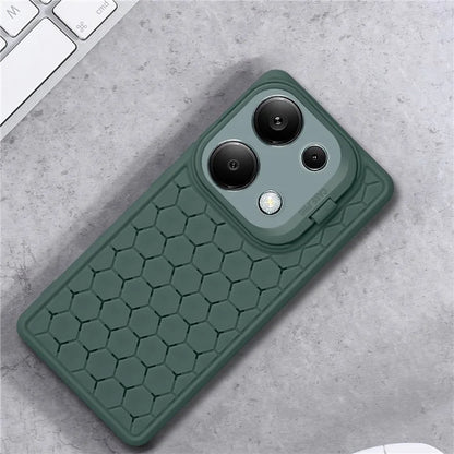For Xiaomi Redmi Note 13 Pro 4G / Poco M6 Pro 4G Case Kickstand Heat Dissipation TPU Back Cover