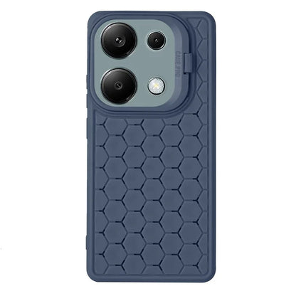 For Xiaomi Redmi Note 13 Pro 4G / Poco M6 Pro 4G Case Kickstand Heat Dissipation TPU Back Cover