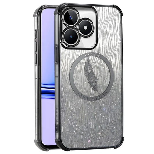 KADEM For Realme C53 (Global) / C53 (India) / C51 / Narzo N53 4G / Note 50 4G Case Glitter TPU Phone Cover