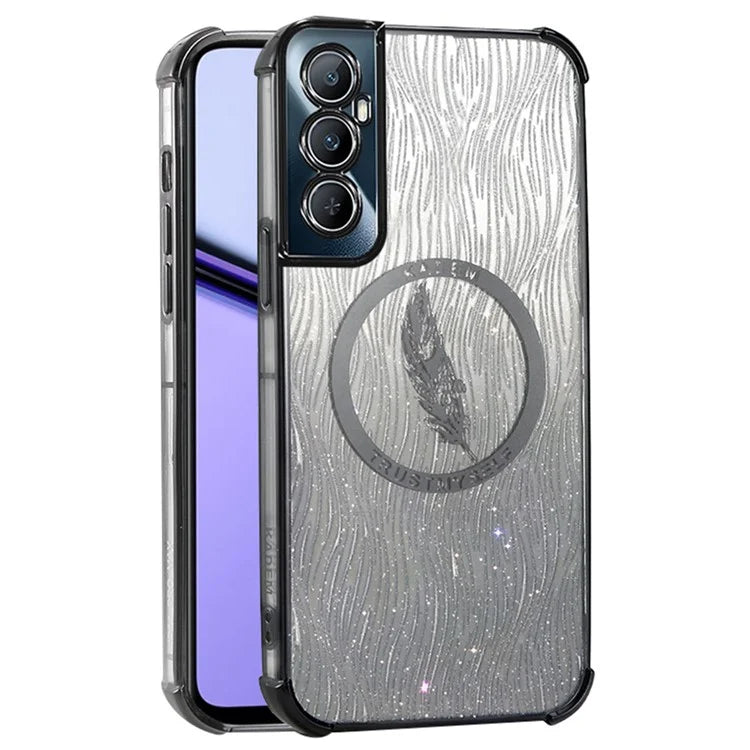KADEM For Realme C65 4G Case Glittery Soft TPU Slim Phone Cover