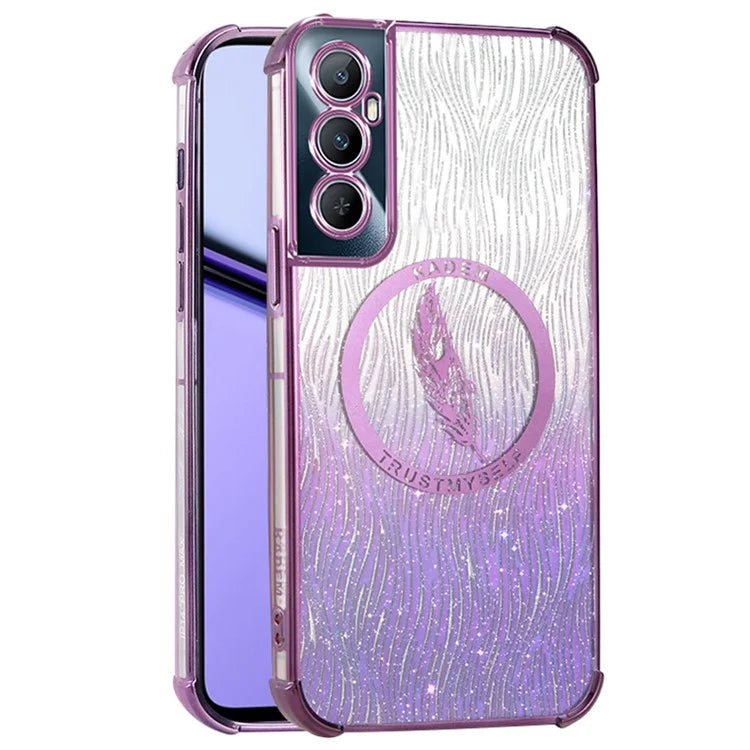 KADEM For Realme C65 4G Case Glittery Soft TPU Slim Phone Cover
