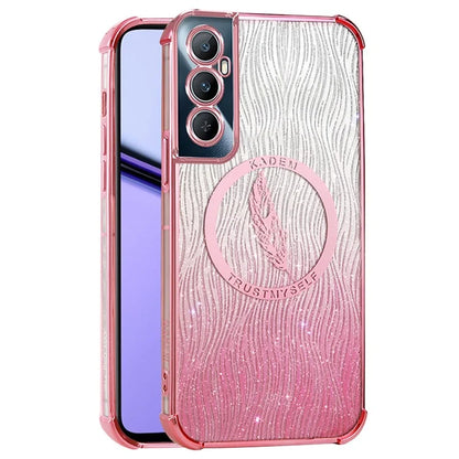 KADEM For Realme C65 4G Case Glittery Soft TPU Slim Phone Cover