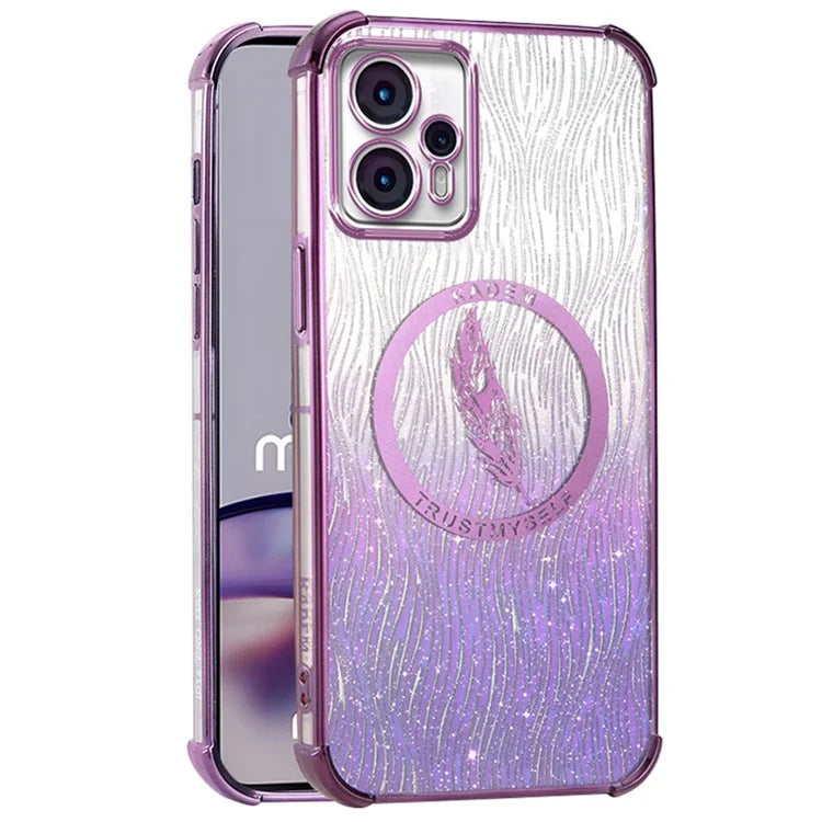 KADEM For Motorola Moto G13 4G Case Glittery Soft TPU Protective Phone Cover